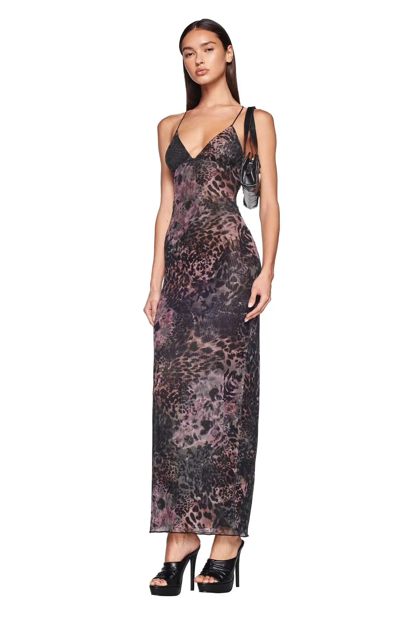 Heidi-Mode | Maxi-Kleid mit Blumenmuster für Damen - Image 3