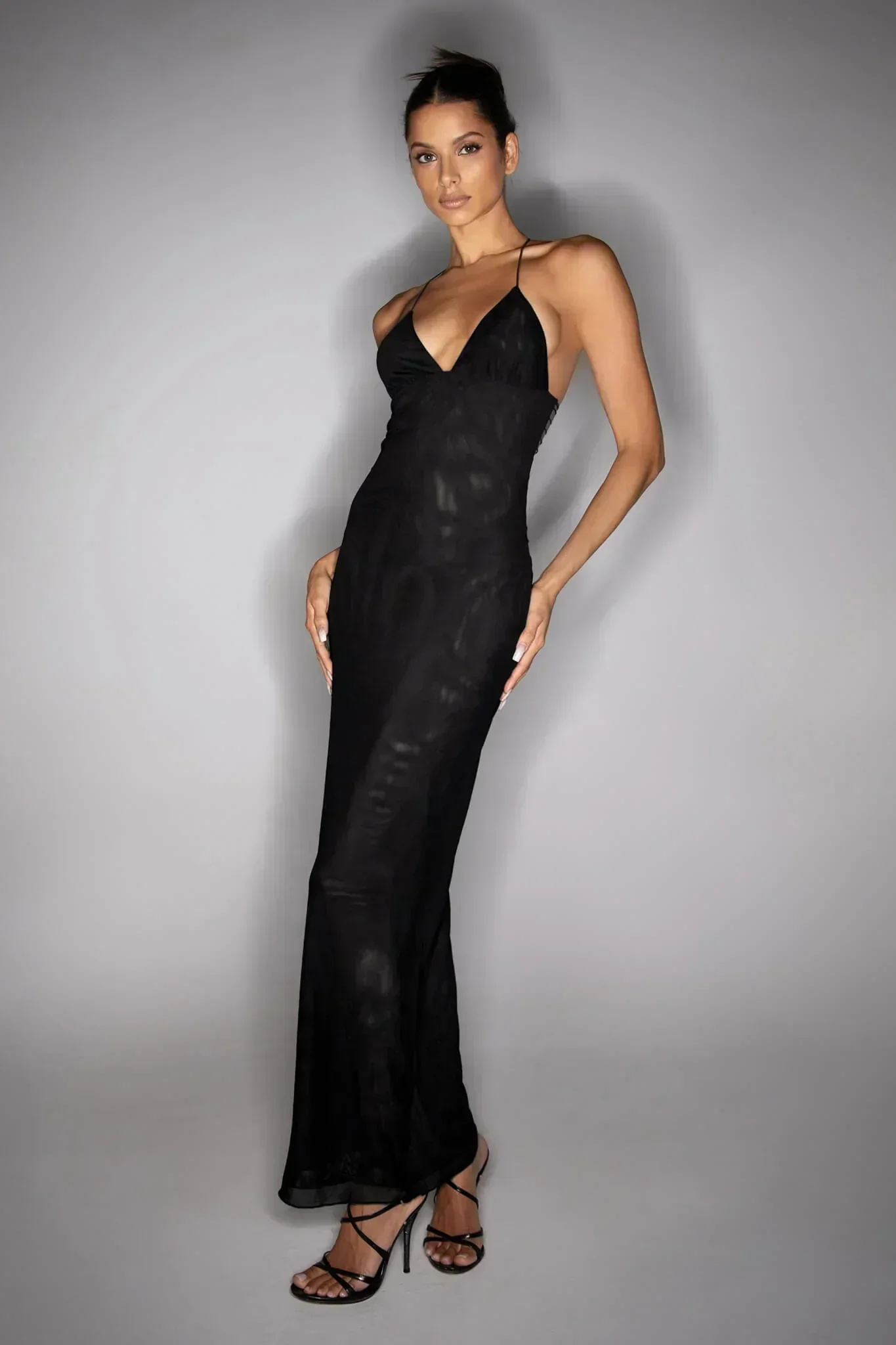 Heidi-Mode | Maxi-Kleid mit Blumenmuster für Damen - Image 4