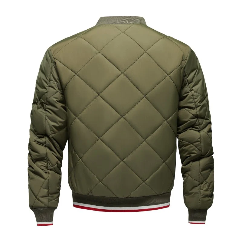 Heidi-Mode | Herren Rauten Stepp Bomberjacke - Image 5
