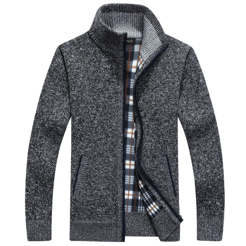 Heidi-Mode | Herren Full-Zip Strickjacke - Image 4