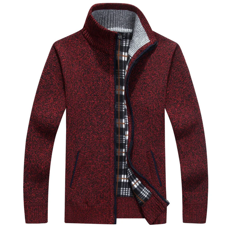 Heidi-Mode | Herren Full-Zip Strickjacke - Image 8
