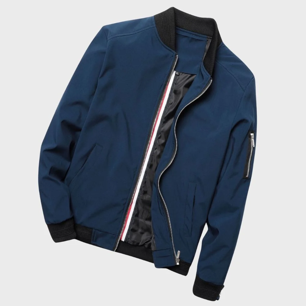 Heidi-Mode | Herren Zip-Up Bomberjacke