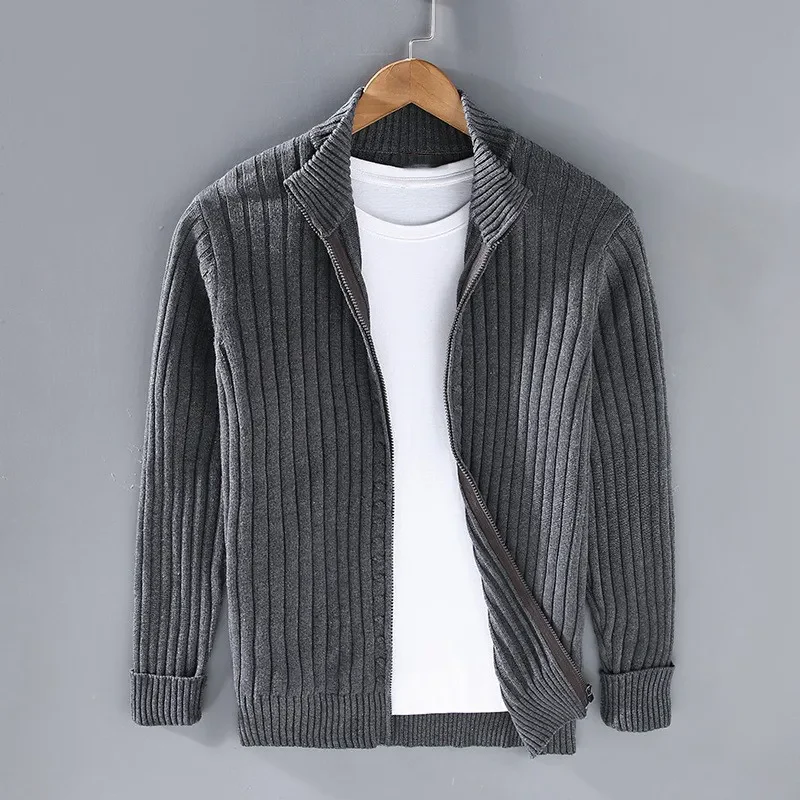 Heidi-Mode | Merino Strickjacke mit Reißverschluss - Image 5