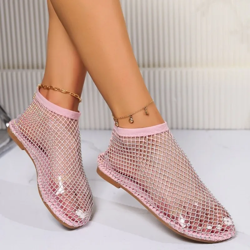 Heidi-Mode | Mesh-Slipper mit Flachem Absatz - Image 7