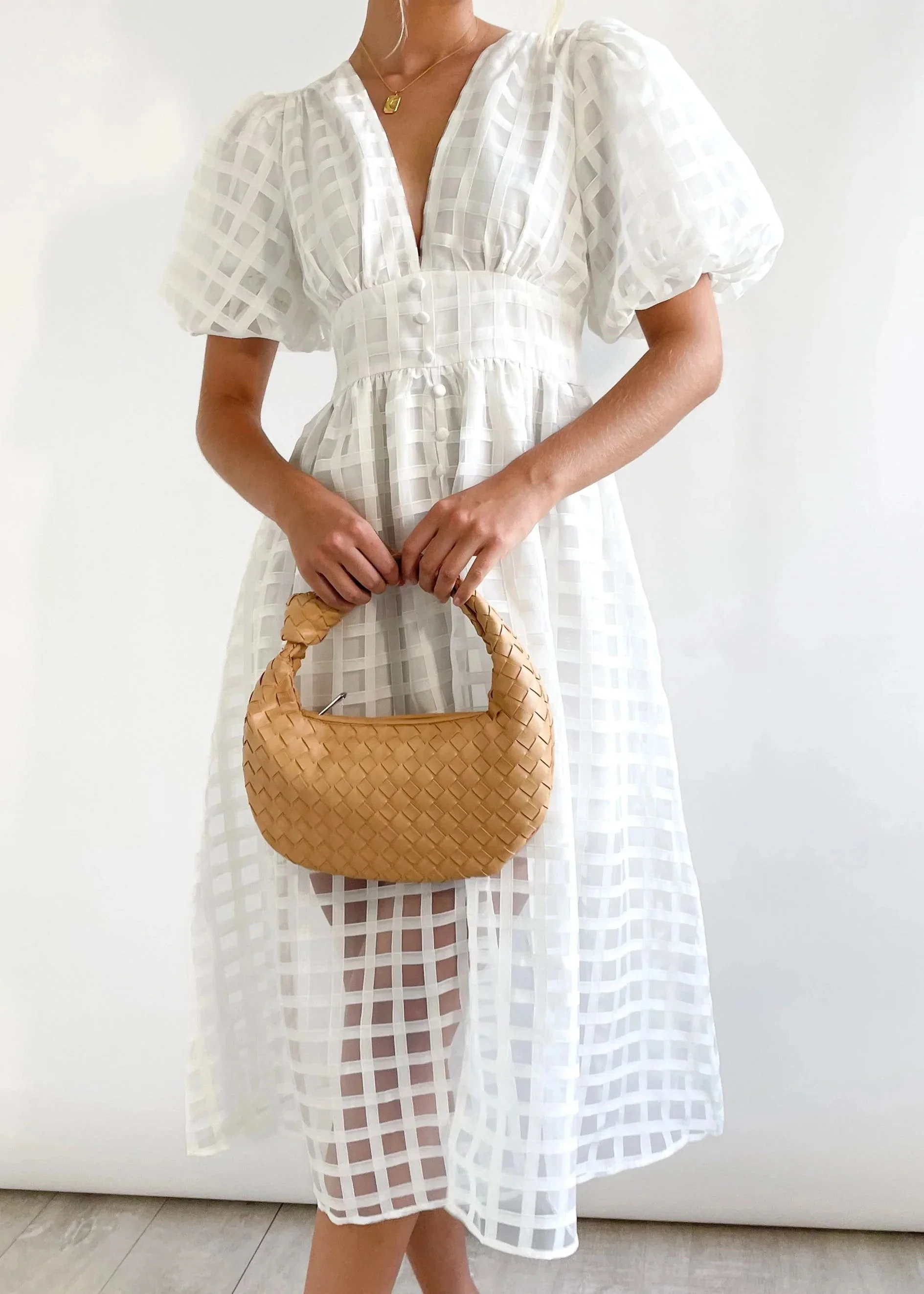 Heidi-Mode | Midikleid mit Puffärmeln - Image 11