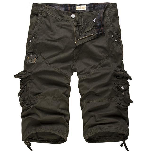 Heidi-Mode | Militärische Cargo Shorts für Herren - Image 6