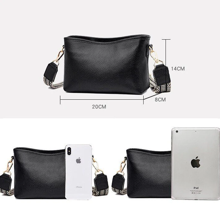 Heidi-Mode | Minimalistische Leder Umhängetasche für Frauen - Image 4