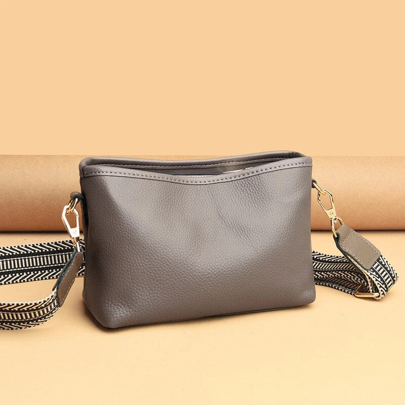 Heidi-Mode | Minimalistische Leder Umhängetasche für Frauen - Image 8
