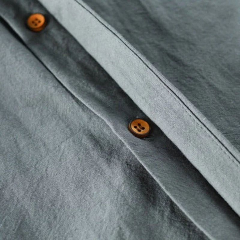 Heidi-Mode | Minimalistisches Kimono Hemd für Herren - Image 2