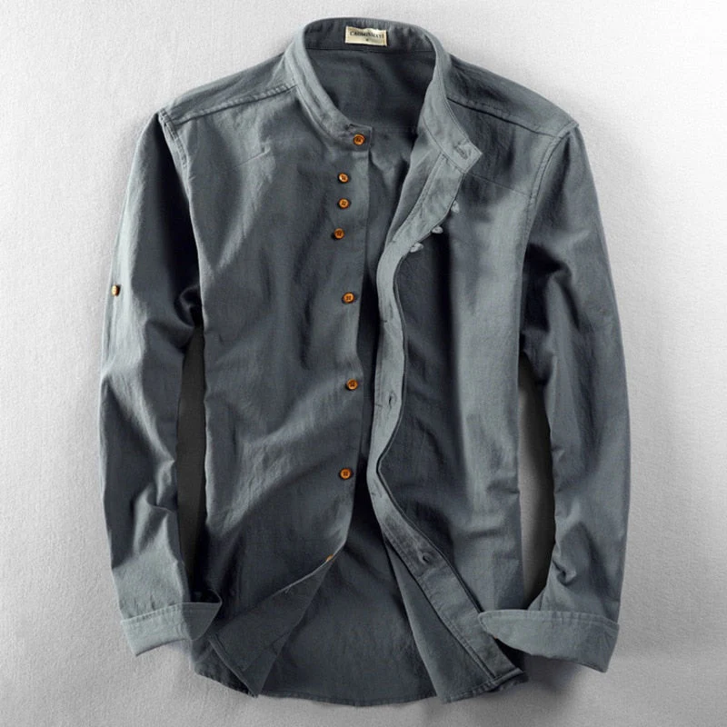 Heidi-Mode | Minimalistisches Kimono Hemd für Herren - Image 6