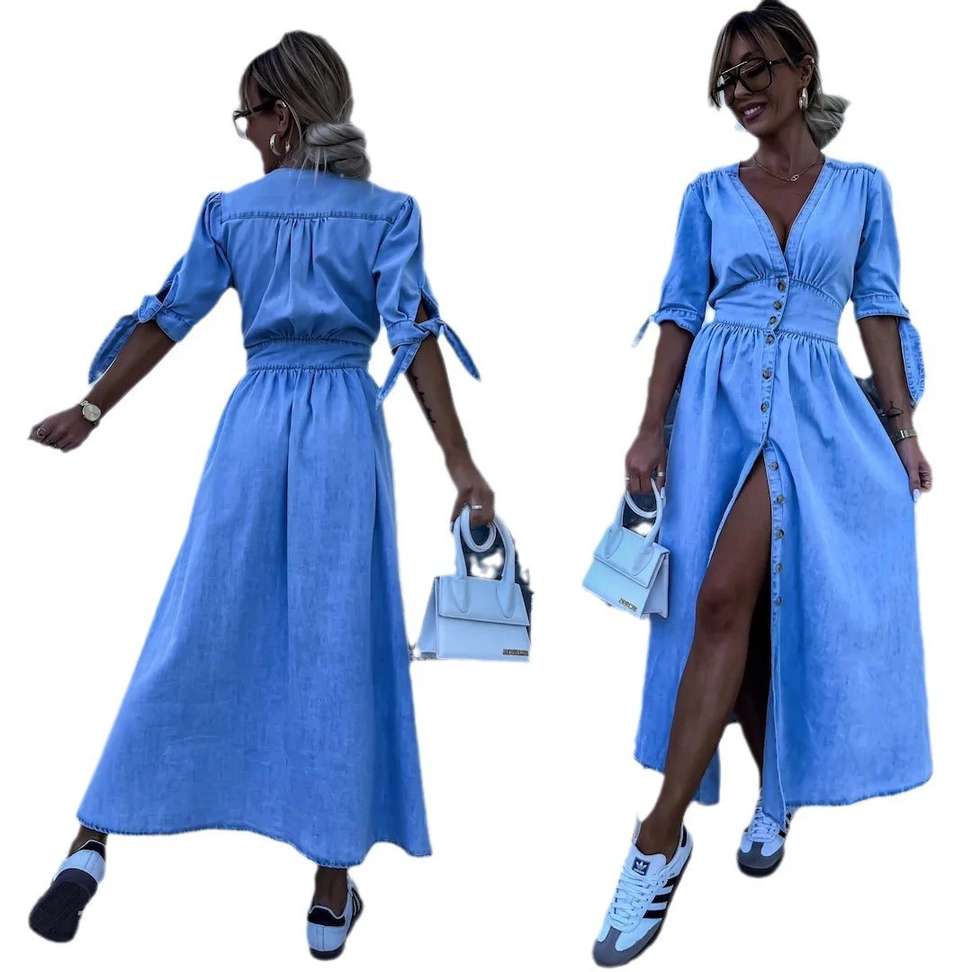 Heidi-Mode | mit V-Ausschnitt und Kurzarm für Damen - Image 3