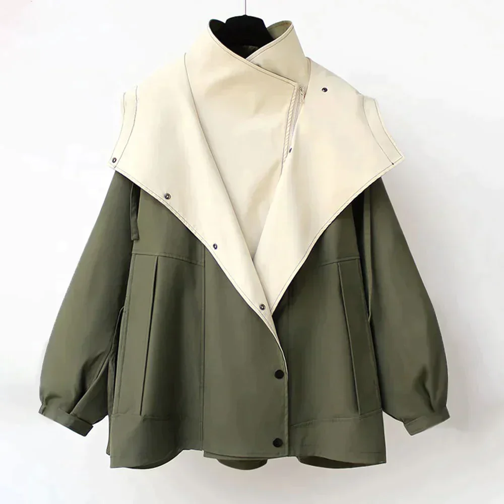 Heidi-Mode | Mittellange Lockere Damenjacke