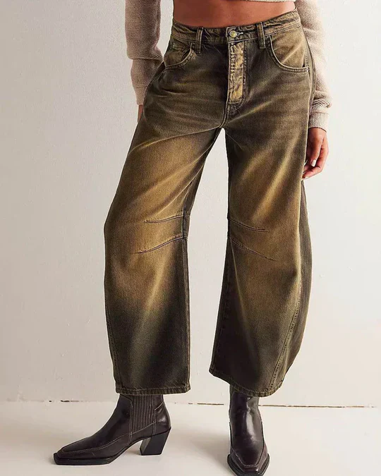 Heidi-Mode | Mid Rise Fassungsjeans für Frauen - Image 4