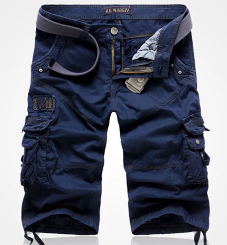 Heidi-Mode | Männer Armee Cargo Shorts - Image 2