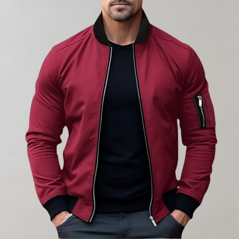 Heidi-Mode | Herren Ganzjahres-Bomberjacke - Leicht & Stylisch - Image 12