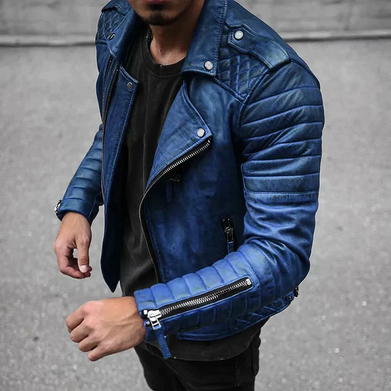 Heidi-Mode | Herren Elegante Lederjacke - Stylische Ganzjahresbekleidung - Image 2