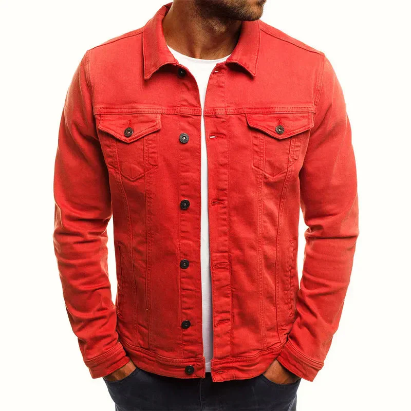 Heidi-Mode | Slim-Fit Knopfleiste Denim-Jacke - Image 5