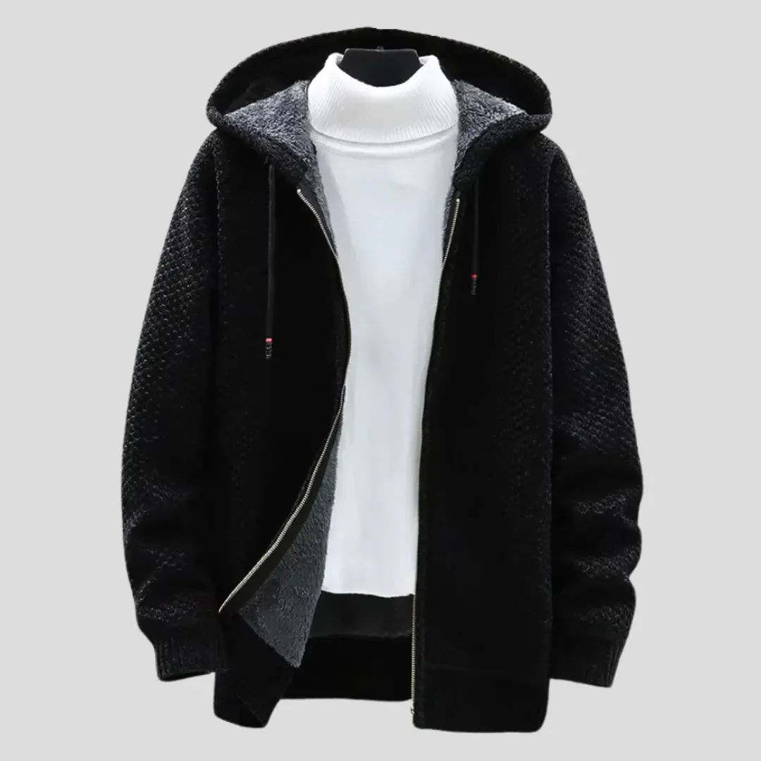 Heidi-Mode | Strickfleece Zip Hoodie - Image 5