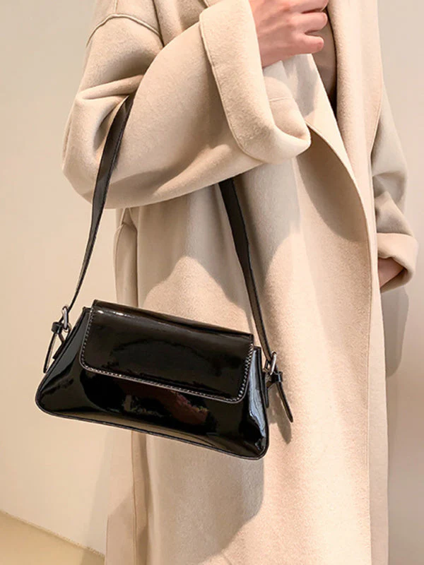 Heidi-Mode | Mode Kleine Hochglanz-Handtasche - Image 18