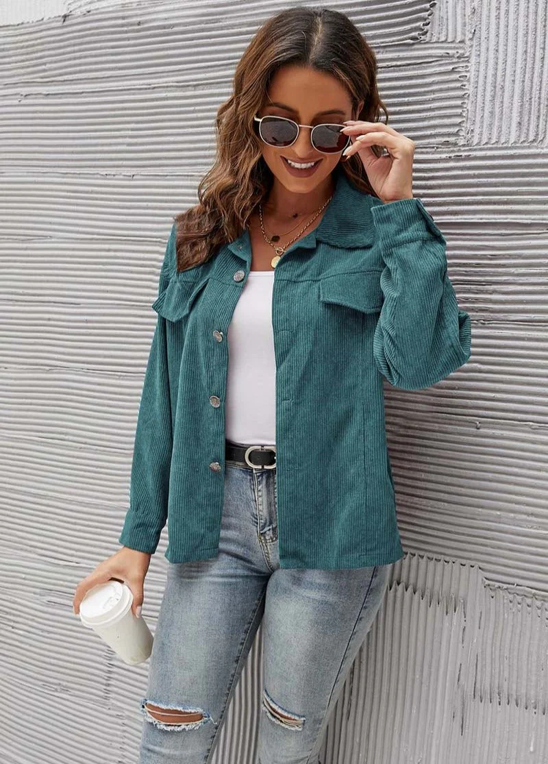Heidi-Mode | Moderne Cordjacke