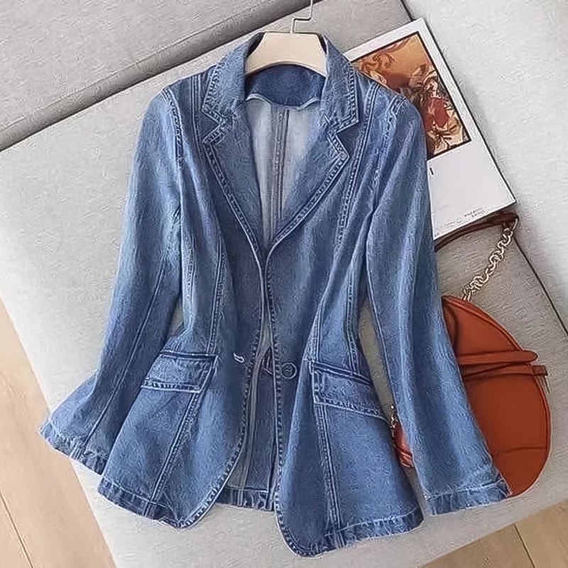 Heidi-Mode | Moderner Denim Blazer