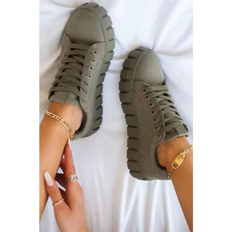 Heidi-Mode | Modische Orthopädische Damen-Sportschuhe mit Plateausohle - Image 11