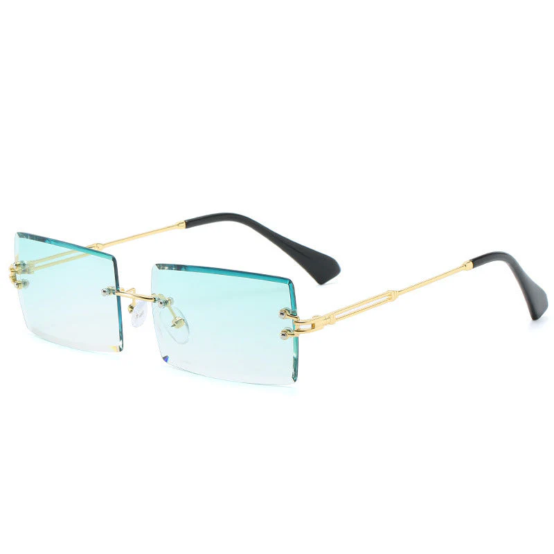 Heidi-Mode | Modische Rechteckige Sonnenbrille Im Retro Stil - Image 10