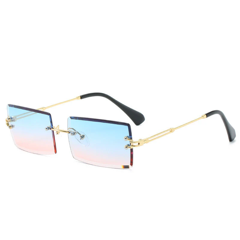 Heidi-Mode | Modische Rechteckige Sonnenbrille Im Retro Stil - Image 14