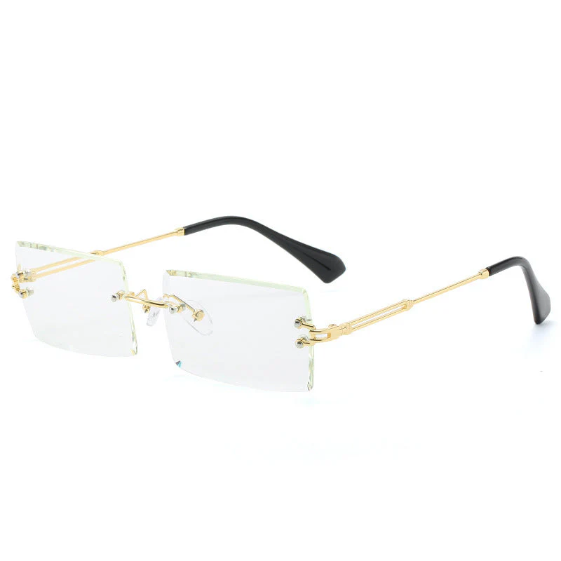 Heidi-Mode | Modische Rechteckige Sonnenbrille Im Retro Stil - Image 17