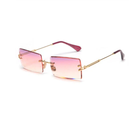 Heidi-Mode | Modische Rechteckige Sonnenbrille Im Retro Stil - Image 18