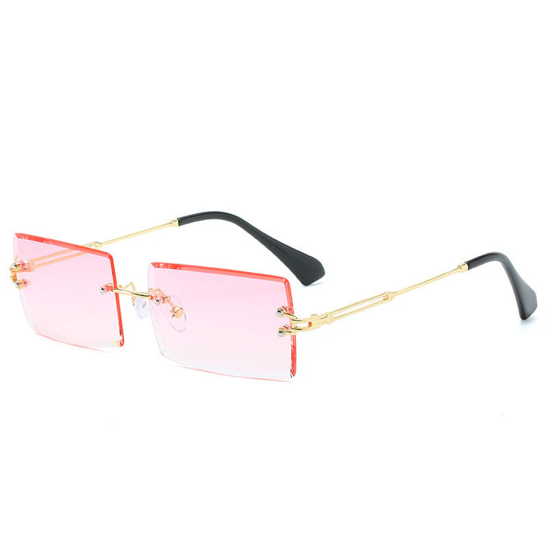 Heidi-Mode | Modische Rechteckige Sonnenbrille Im Retro Stil - Image 5