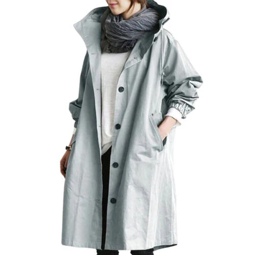 Heidi-Mode | Modischer Langer Trenchcoat Damen - Image 6