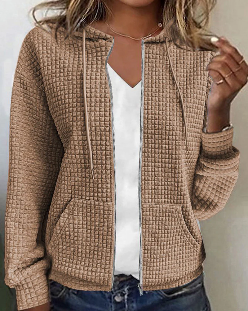 Heidi-Mode | Modisches Sweatshirt mit Kapuze und Taschen für Frauen - Image 5