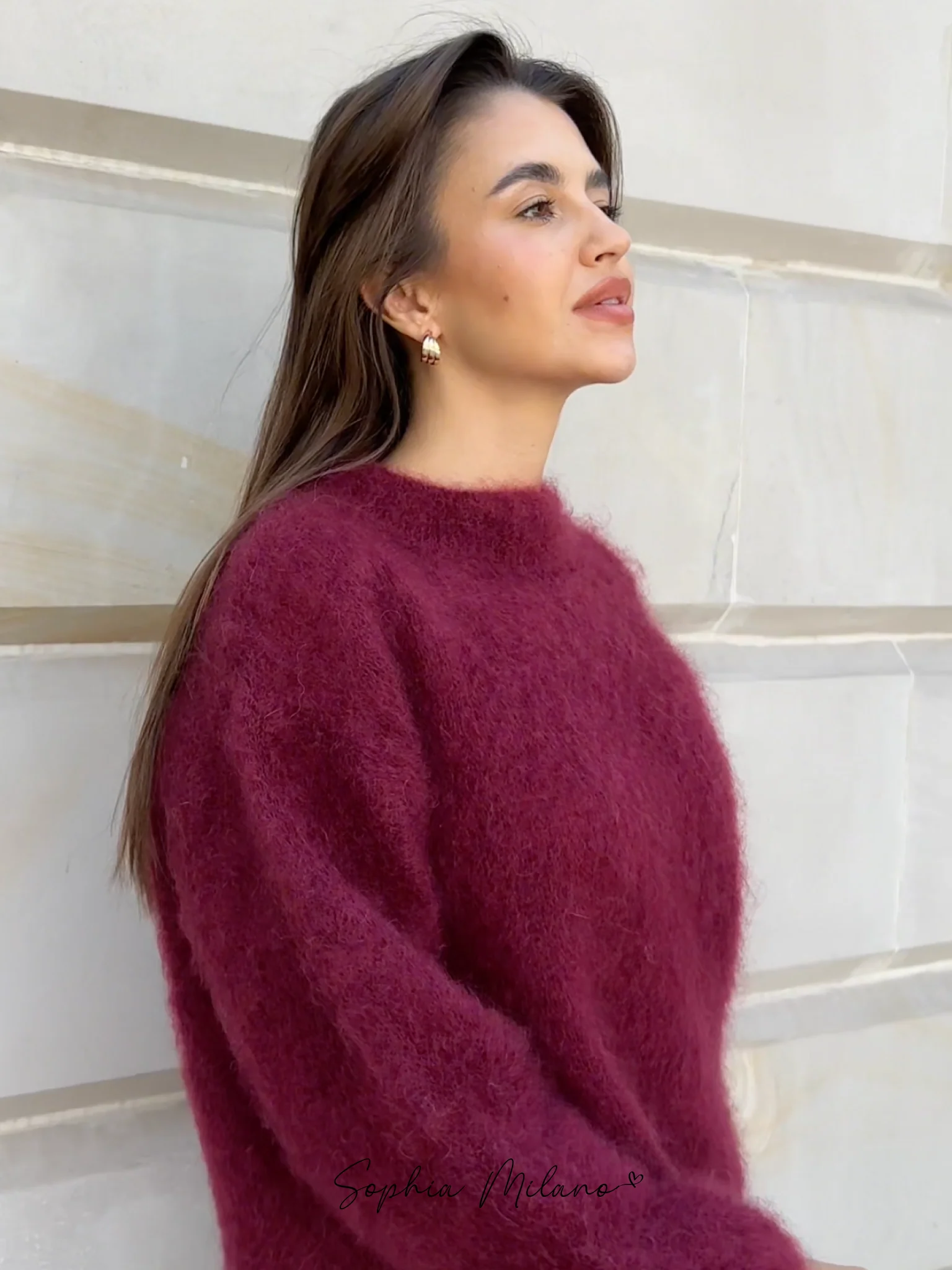 Heidi-Mode | Mohair Crewneck Pullover - Image 15