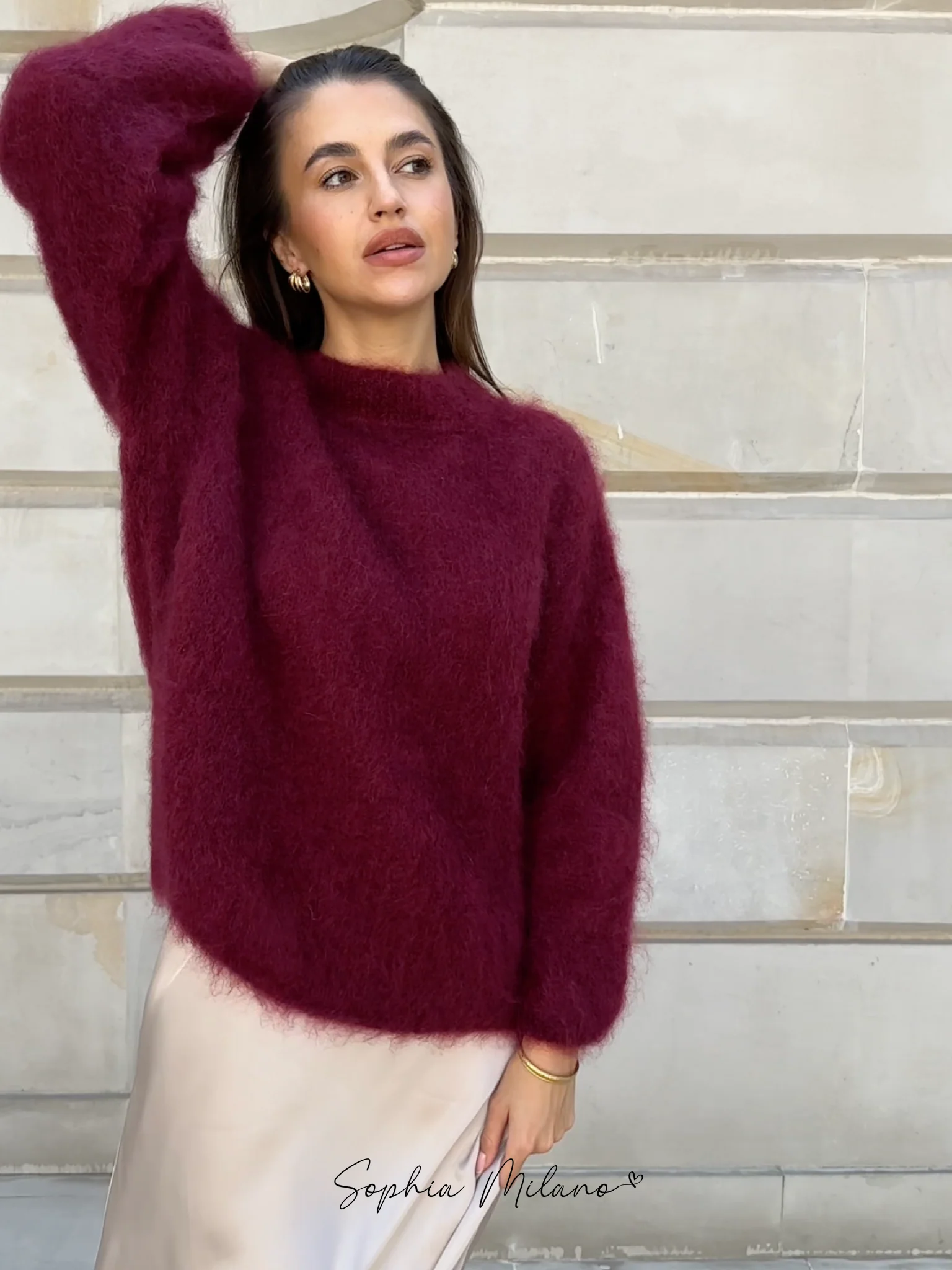 Heidi-Mode | Mohair Crewneck Pullover - Image 17