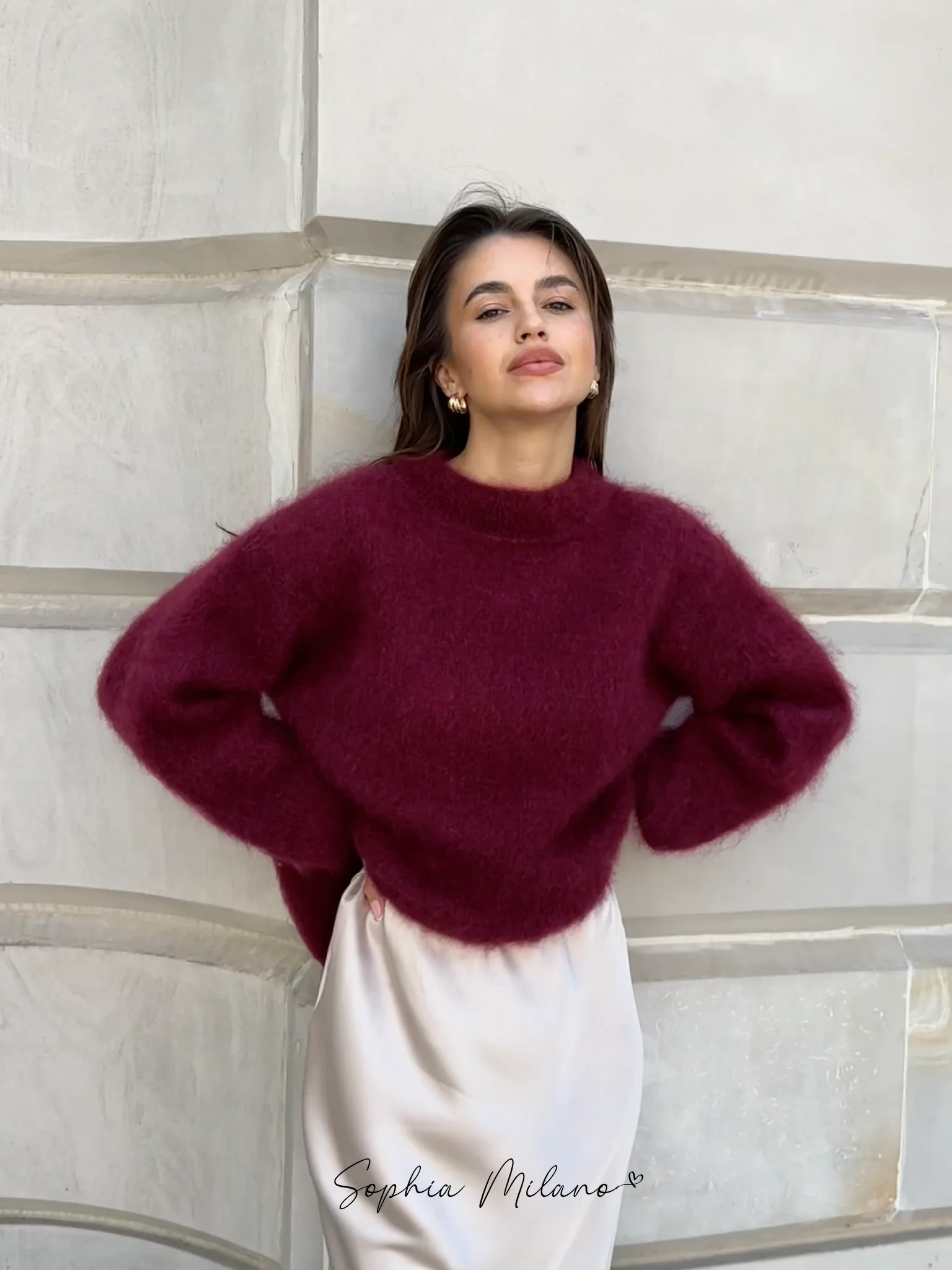 Heidi-Mode | Mohair Crewneck Pullover - Image 20