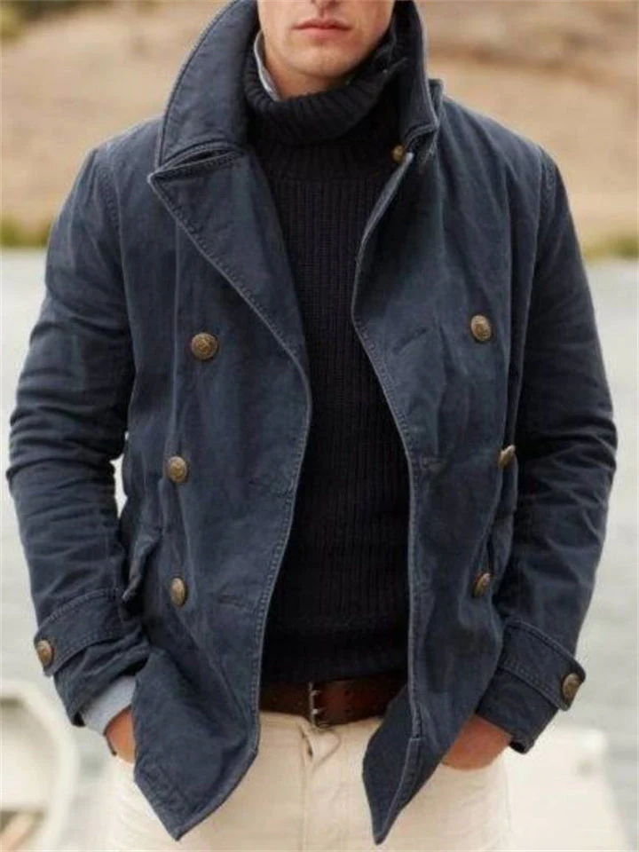 Heidi-Mode | Zeitloses & Vielseitiges Herren Übergangsjacke für den Herbst