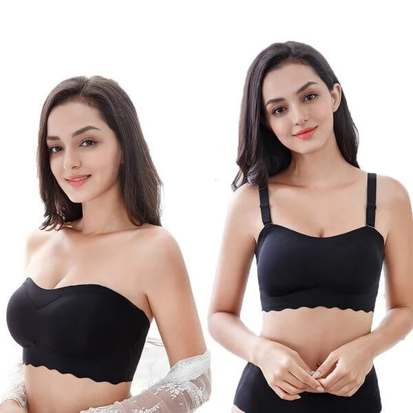 Heidi-Mode | Nahtloser Push Up Tube Bh für Mühelosen Halt für Frauen