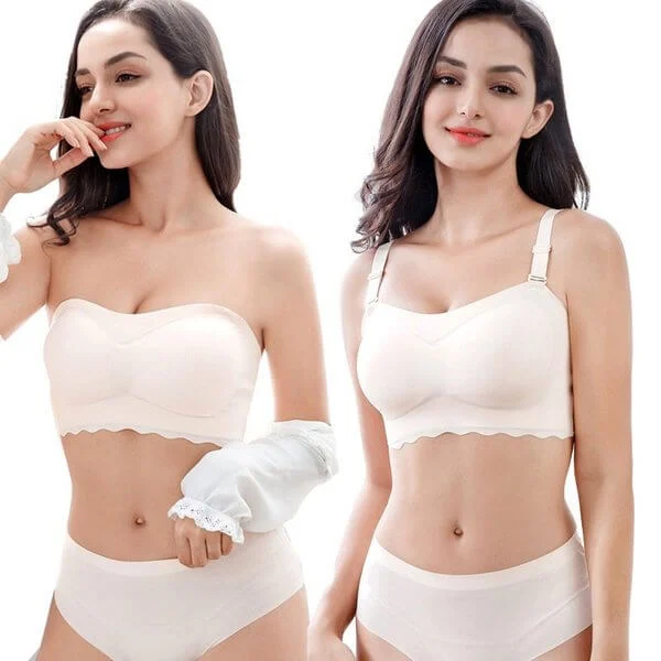 Heidi-Mode | Nahtloser Push Up Tube Bh für Mühelosen Halt für Frauen - Image 2