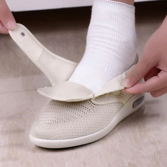 Heidi-Mode | Nanccy Plus Größe Weit Diabetiker für Geschwollene Füße Breite Schuhe - Image 2