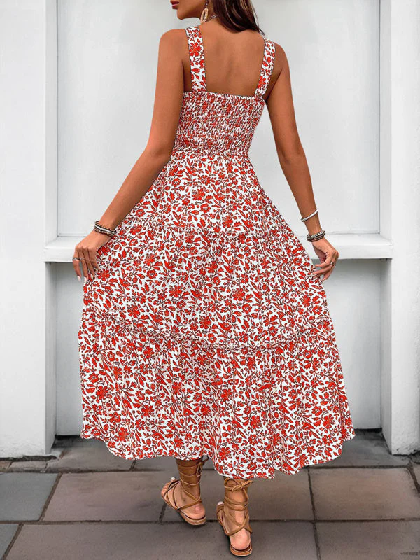 Heidi-Mode | Neuer Stil Bedrucktes Trägerkleid - Image 3
