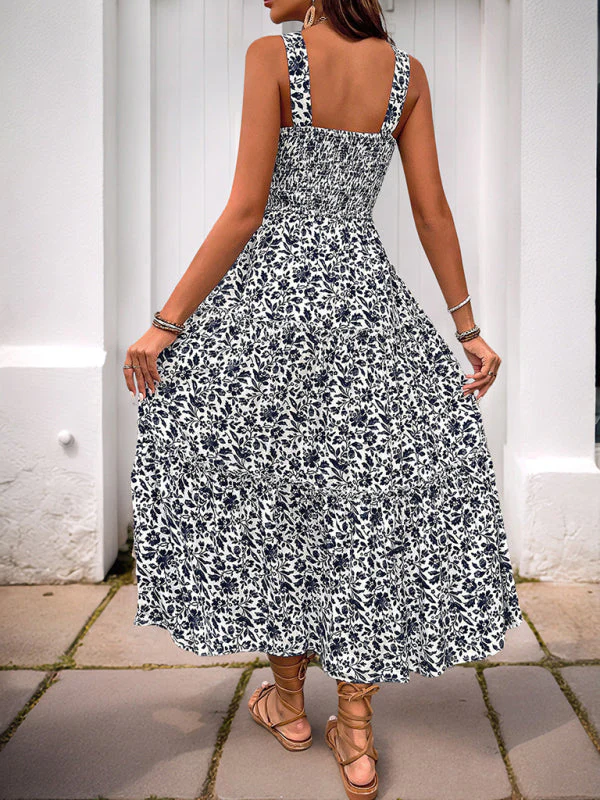 Heidi-Mode | Neuer Stil Bedrucktes Trägerkleid - Image 8