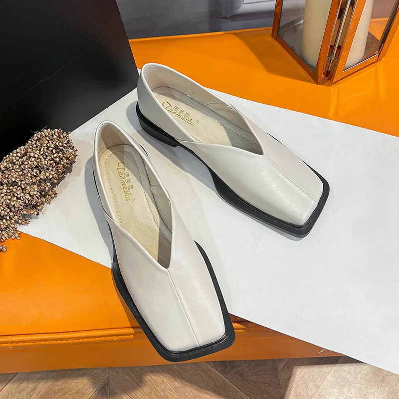 Heidi-Mode | Niedrige Absätze Mary Jane Schuhe mit Quadratzehen und Frühlingsdesign - Image 6