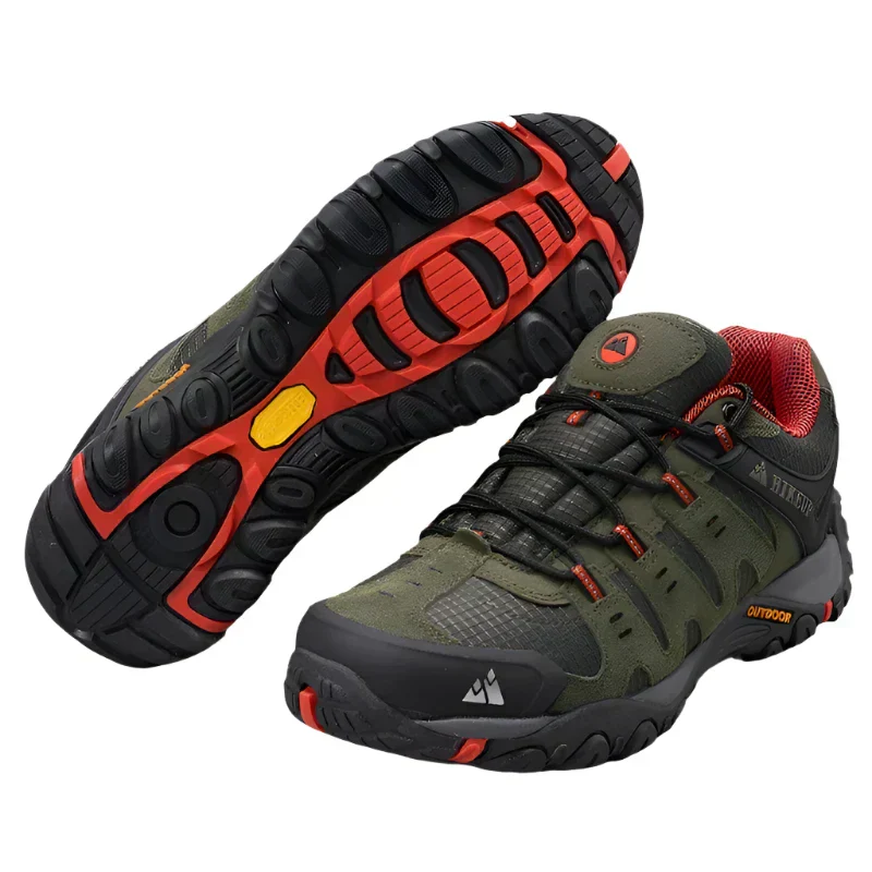 Heidi-Mode | Niedrig Wasserabweisende Wanderschuhe mit Robuster Sohle für Herren - Image 28