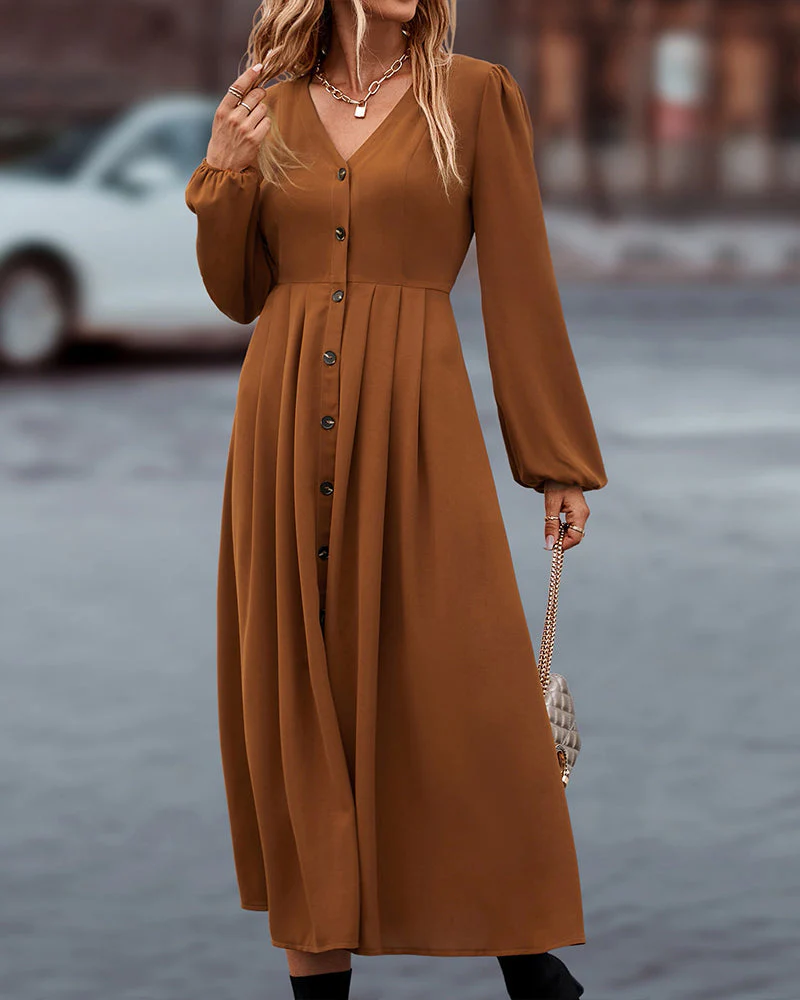 Heidi-Mode | Elegantes Herbstkleid