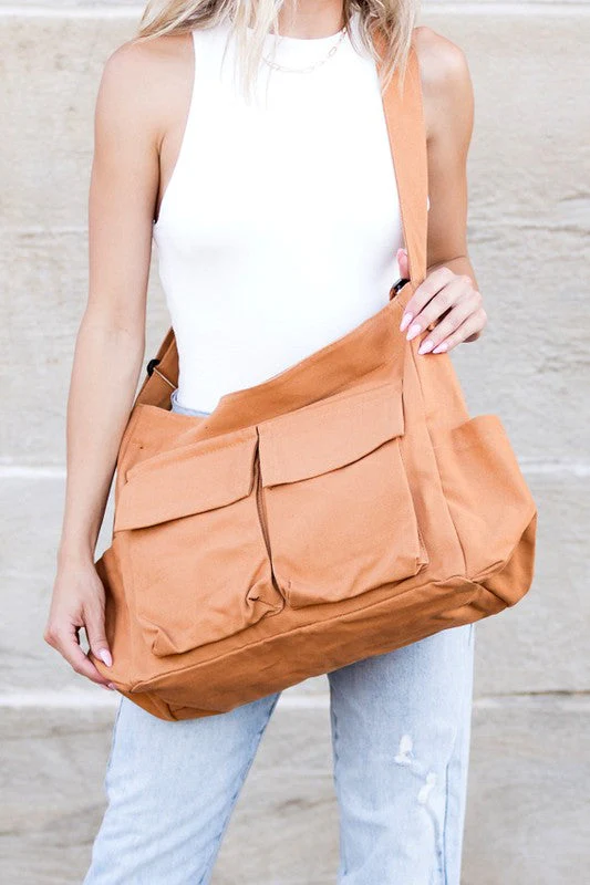 Heidi-Mode | Nova Übergröße Canvas Messenger Bag - Image 9