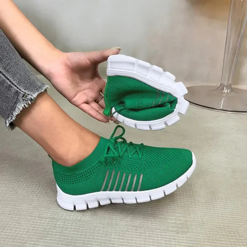 Heidi-Mode | On Sneakers Orthopädisch Walking Mesh Sneakers Damen Schuhe - Image 6