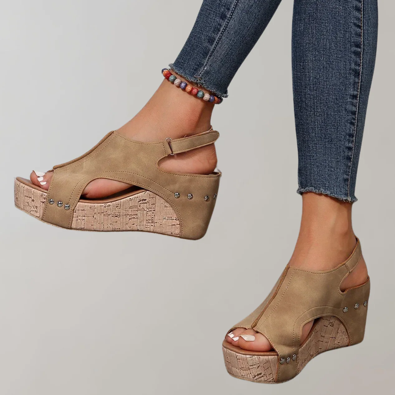 Heidi-Mode | Orthopädische Sandalen mit Hohen Absätzen Sandalen Damen Bequem - Image 2