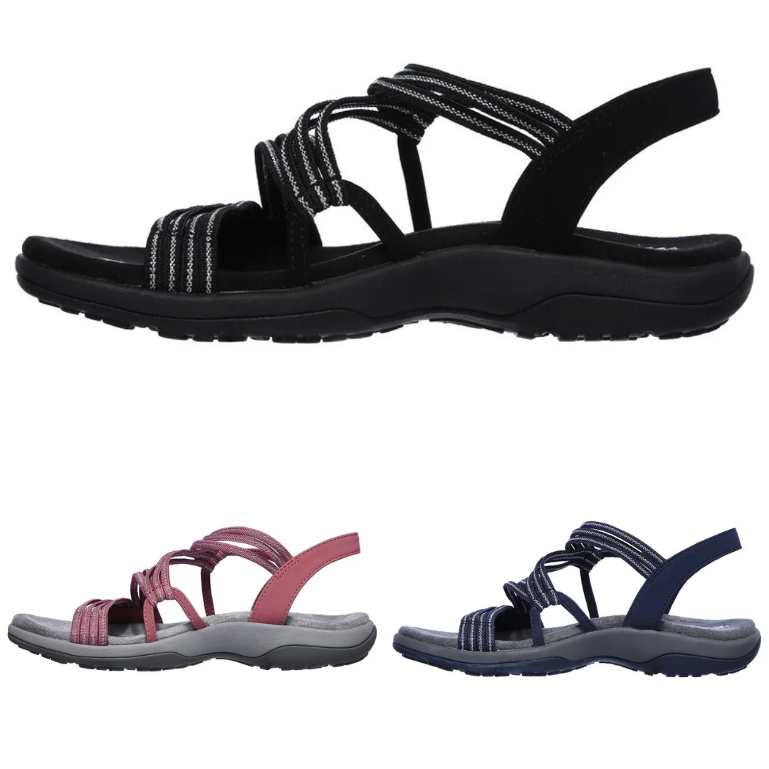Heidi-Mode | Sandalen Slipper Fußgewölbeunterstützung Sportsandalen Damensandalen - Image 2