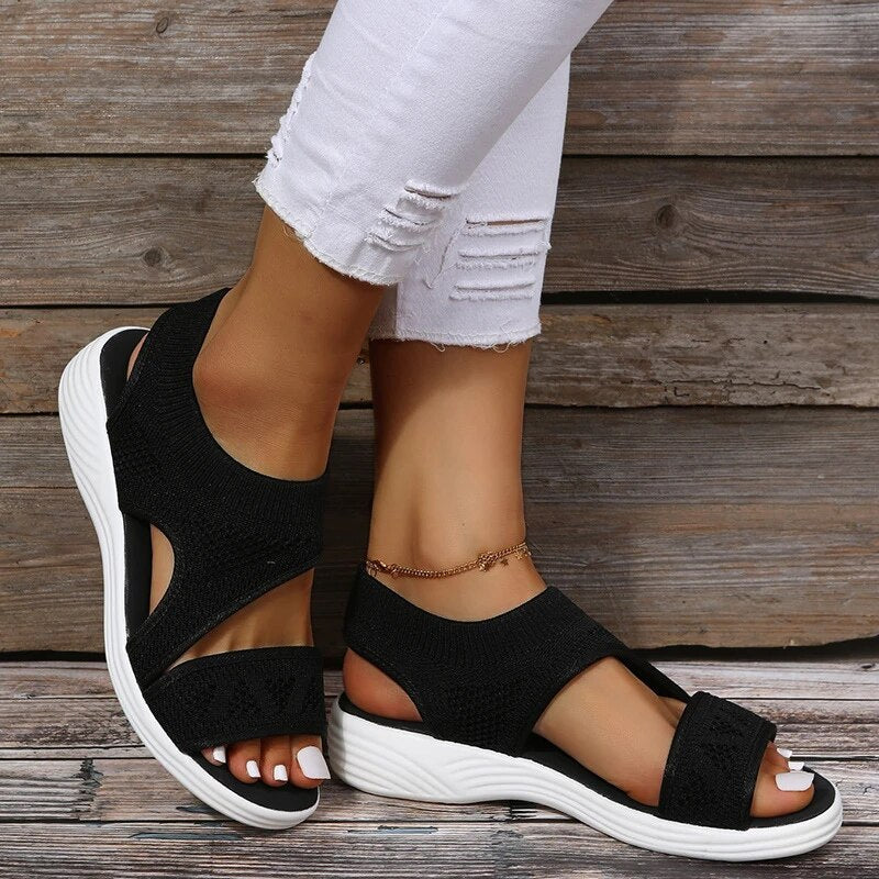 Heidi-Mode | Orthopädische Fischmundsandalen Orthopädische Fischmund-Pantoletten - Image 3
